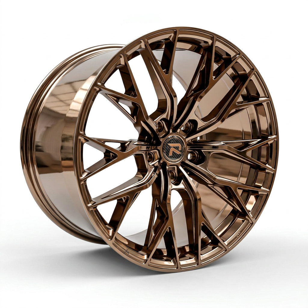 RZR CLV forged wheel — Tinted Bronze Chrome