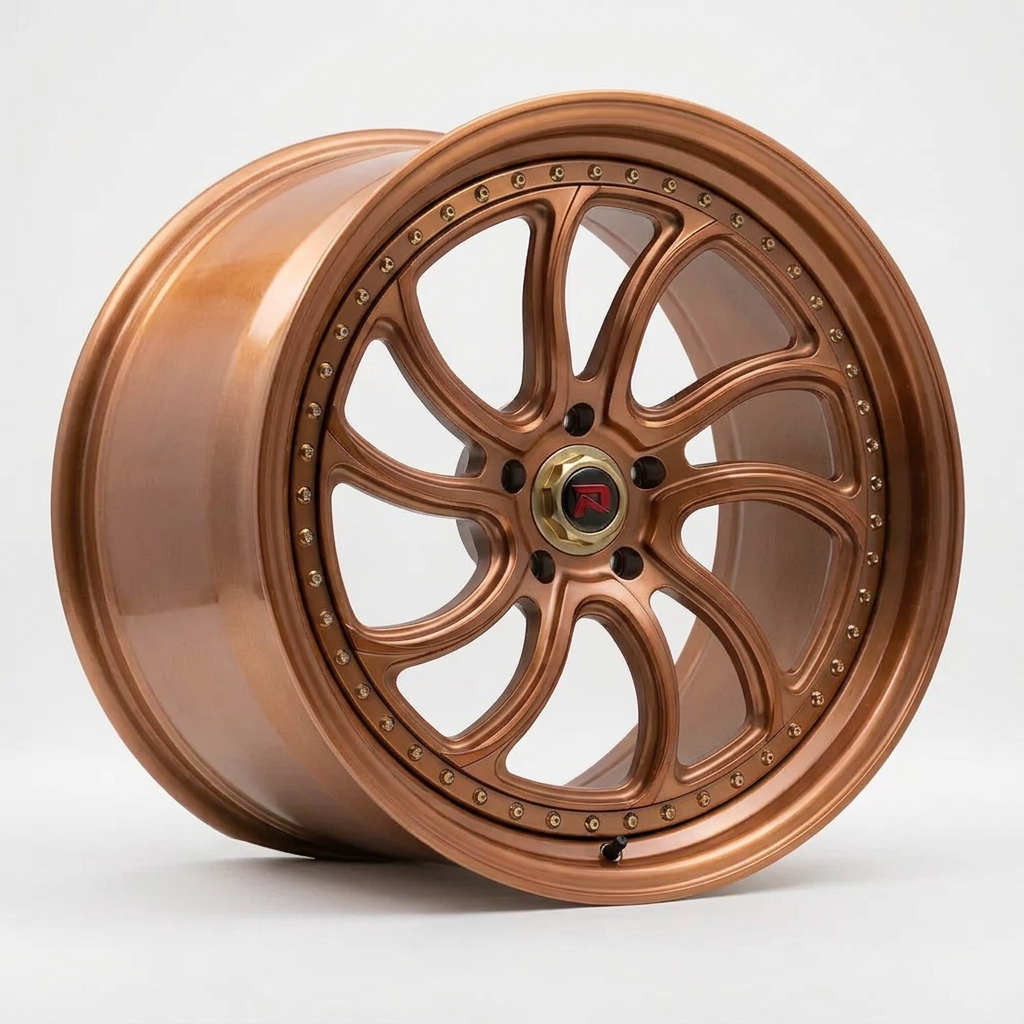RZR XXXV forged wheel — Metallic Copper Bronze