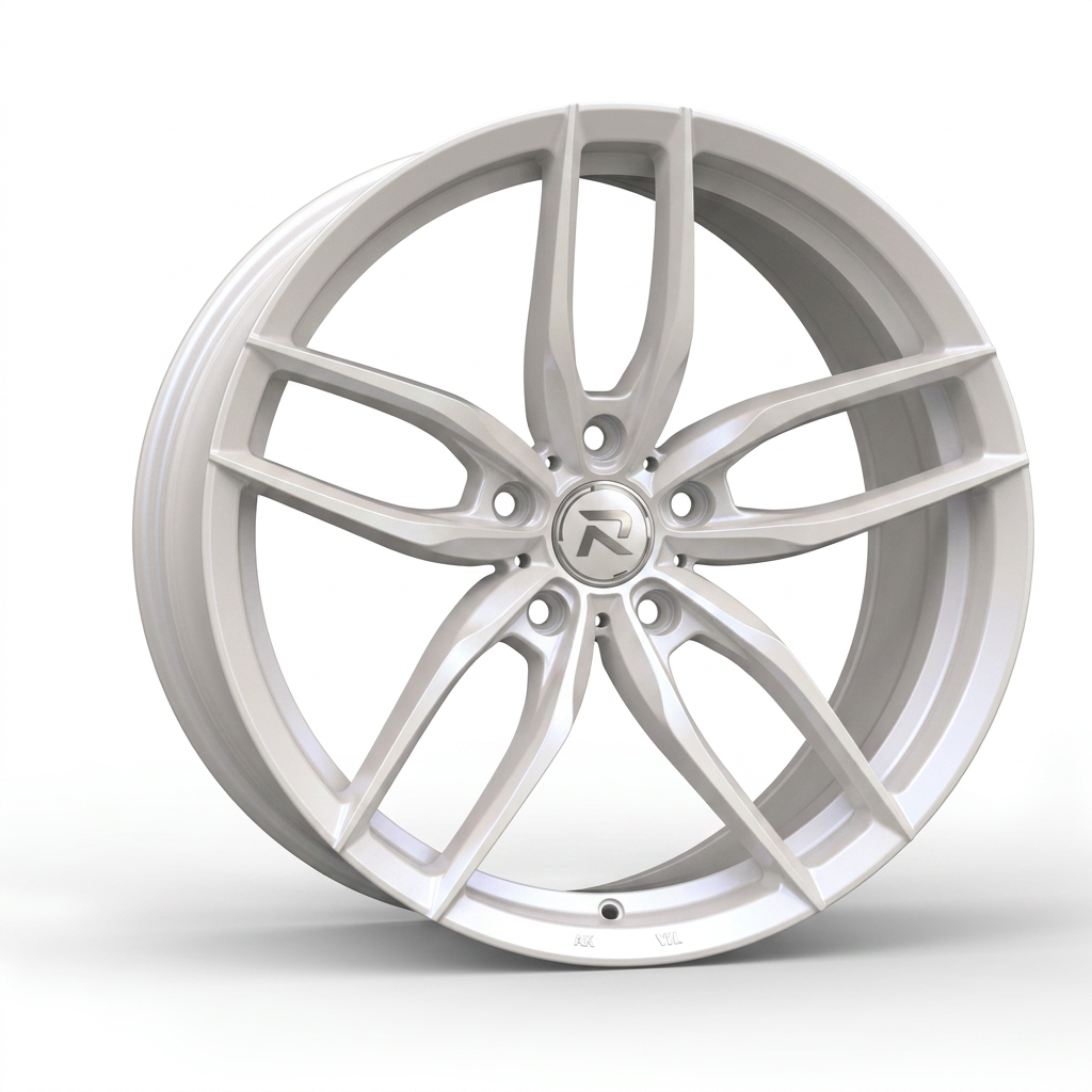 RZR CXCIII forged wheel — Satin White Pearl