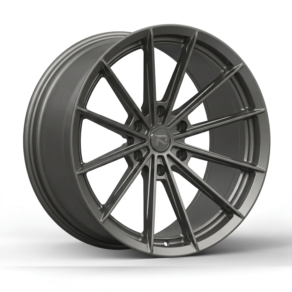 RZR CXX forged wheel — Satin Gunmetal