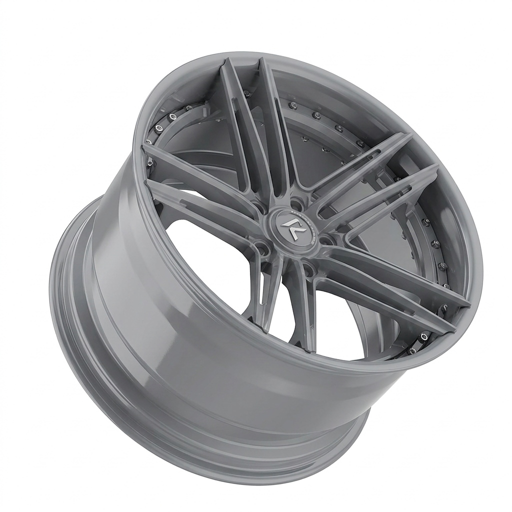 RZR LXIX forged wheel — Gloss Nardo Grey