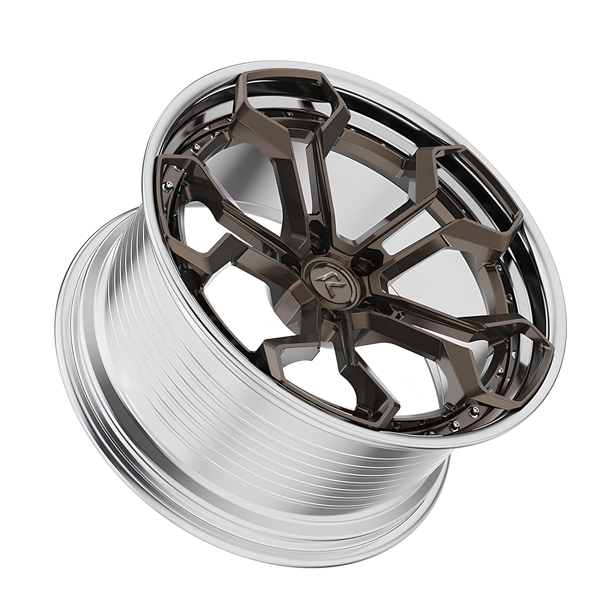 RZR LX forged wheel for Land Rover Defender — A multi-branch mesh design.