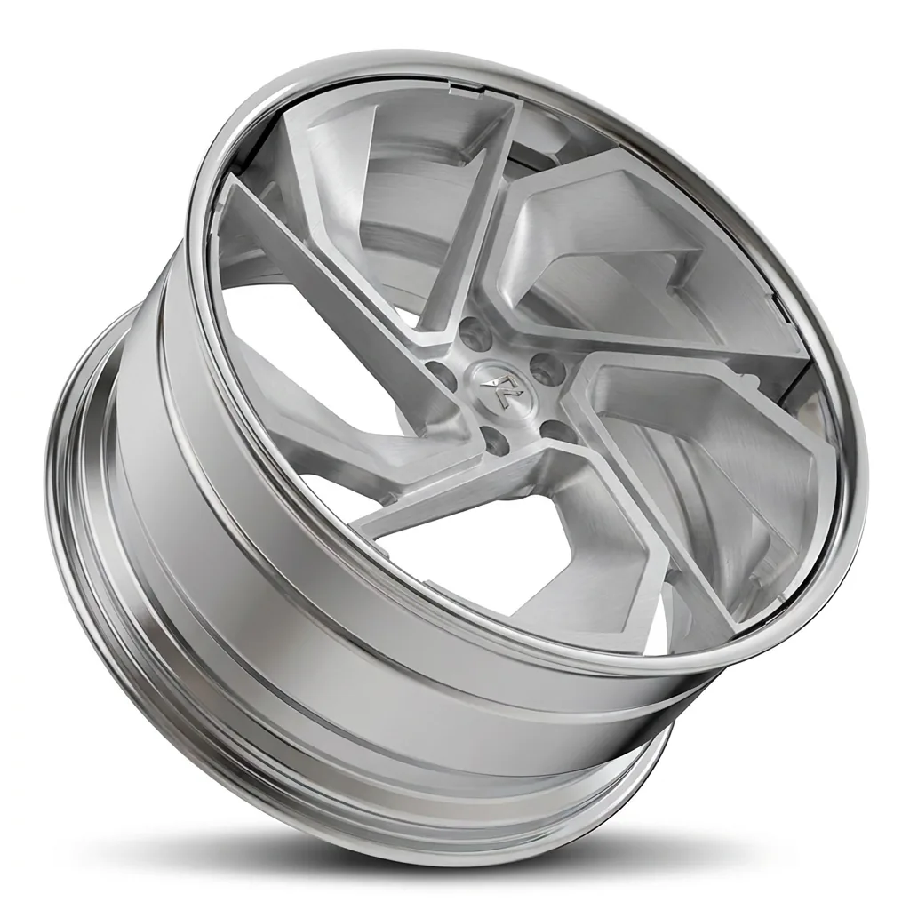 RZR X forged wheel — Brushed Aluminium