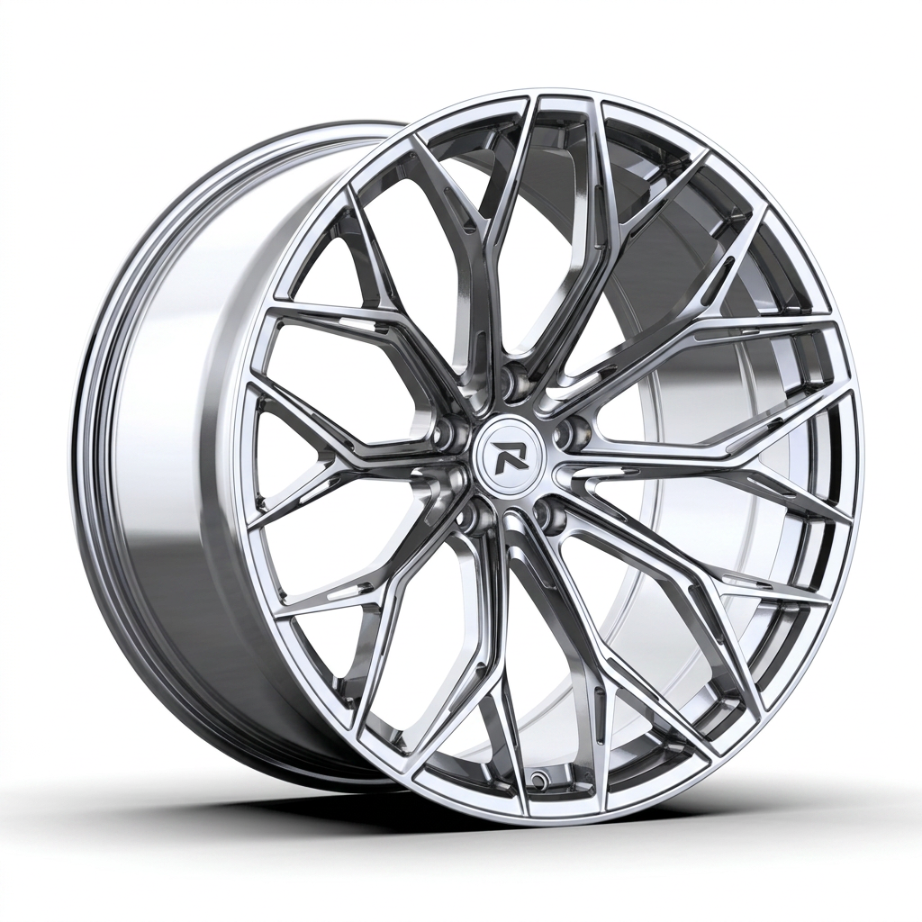 RZR CLI forged wheel — Full Polished Chrome