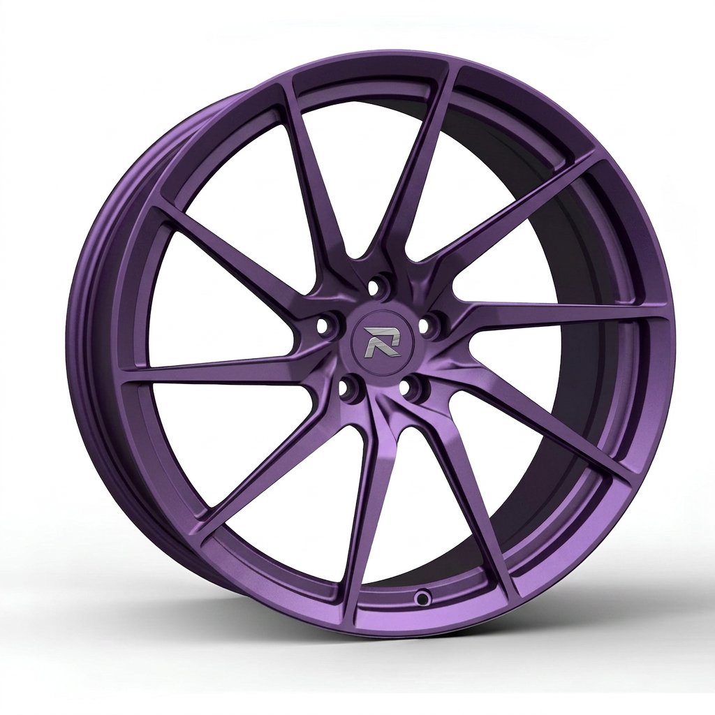 RZR CCIV forged wheel — Satin Purple Metallic