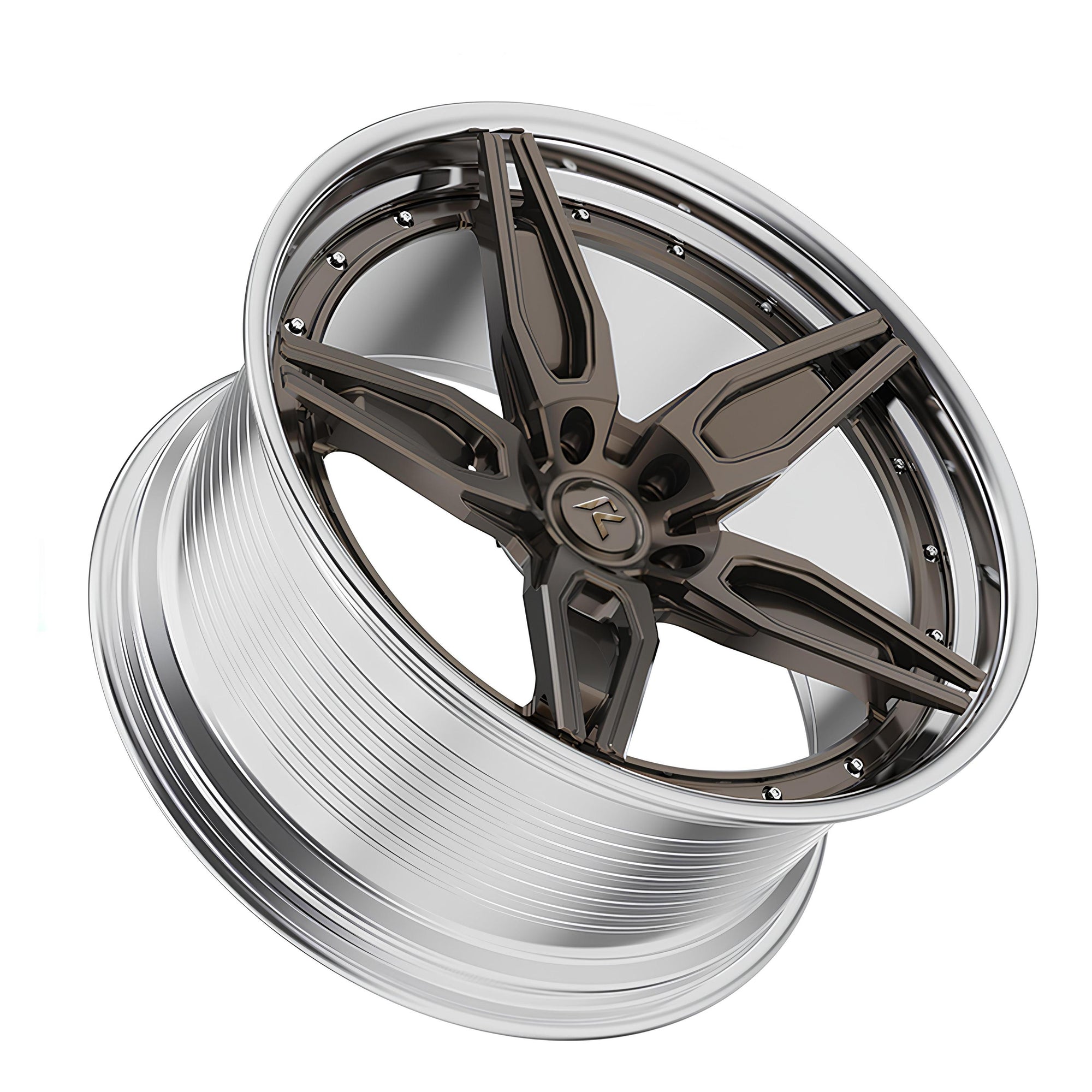RZR LXV forged wheel for Land Rover Range Rover Sport — A classic wide five-star design.