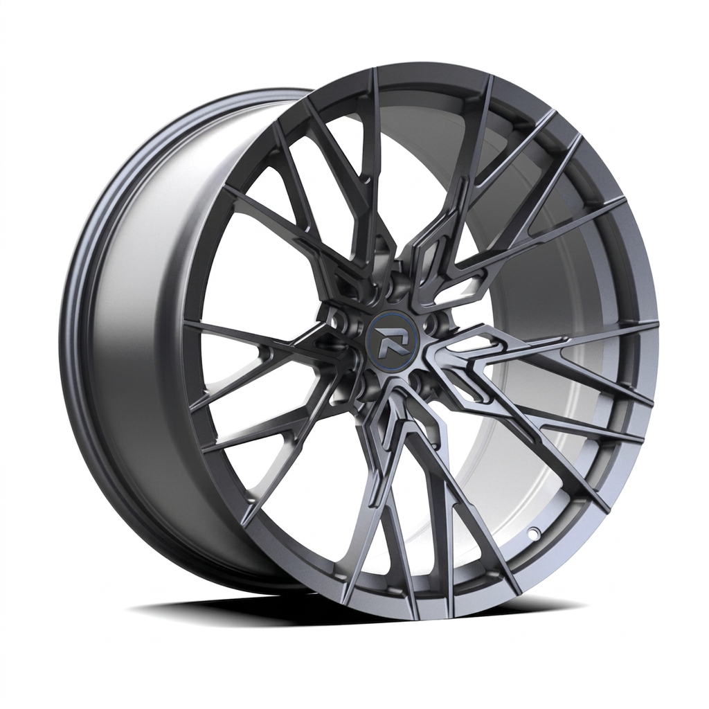 RZR CXLII forged wheel — Satin Gunmetal