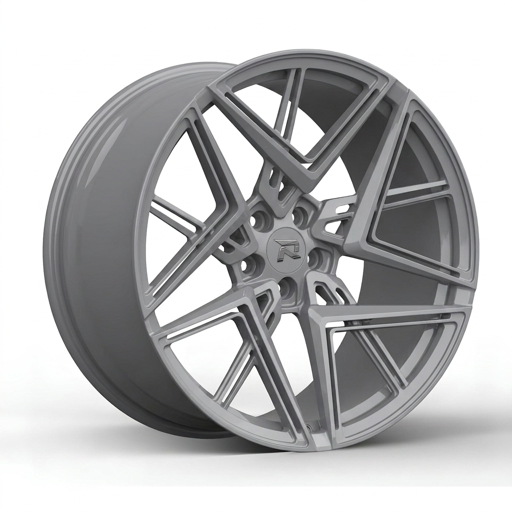 RZR CXXXII forged wheel — Gloss Nardo Grey