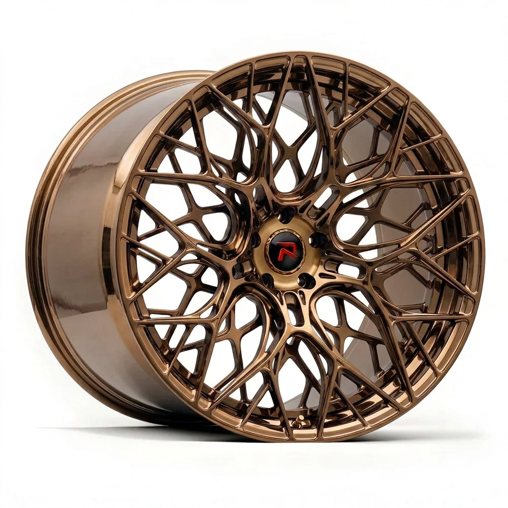 RZR LIII forged wheel — Tinted Bronze Chrome