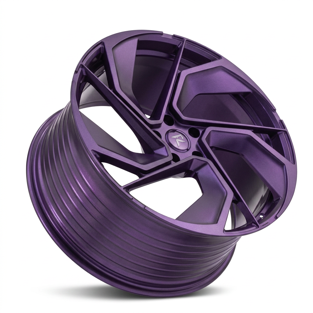 RZR LXXXI forged wheel — Satin Purple Metallic