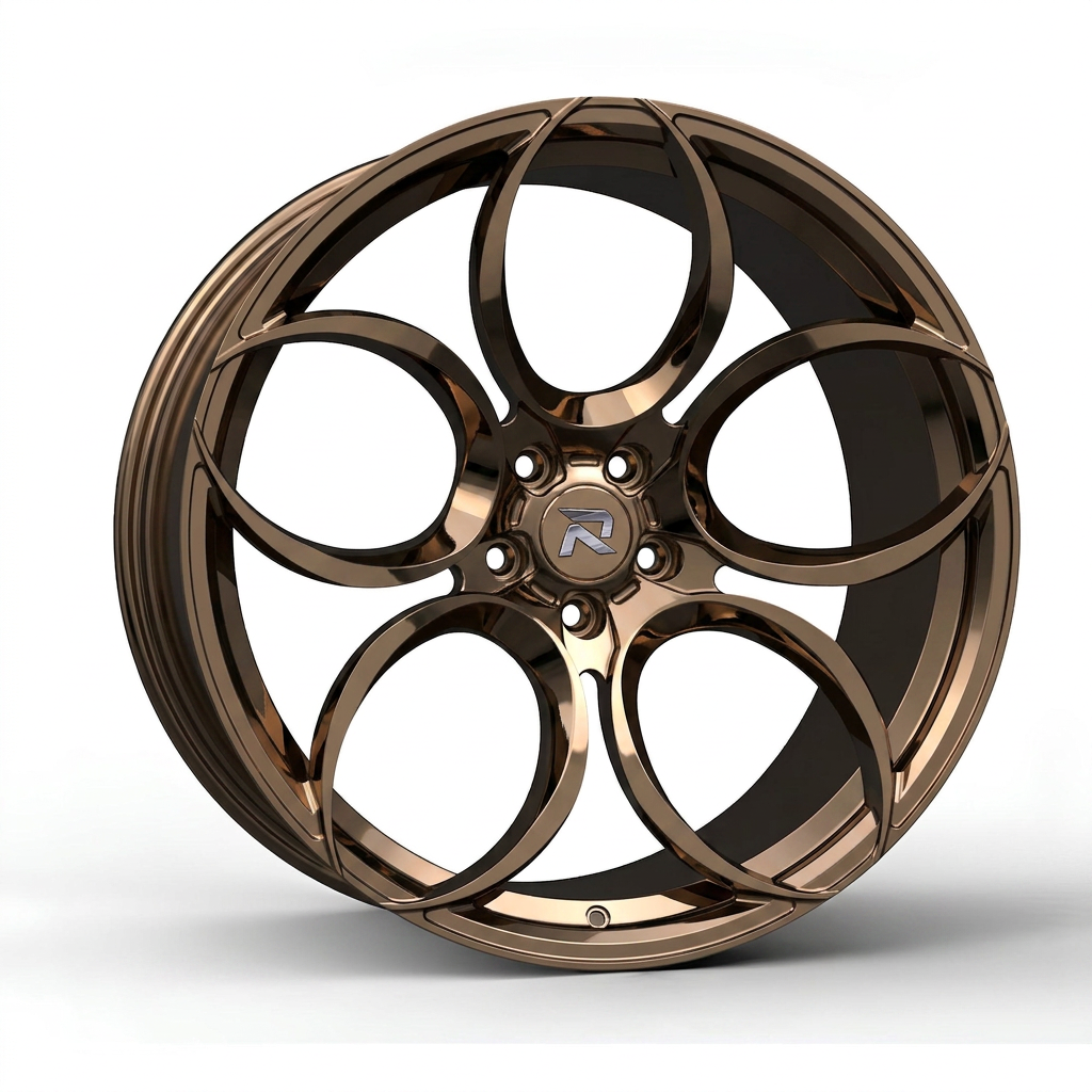 RZR CLXXXIX forged wheel — Tinted Bronze Chrome