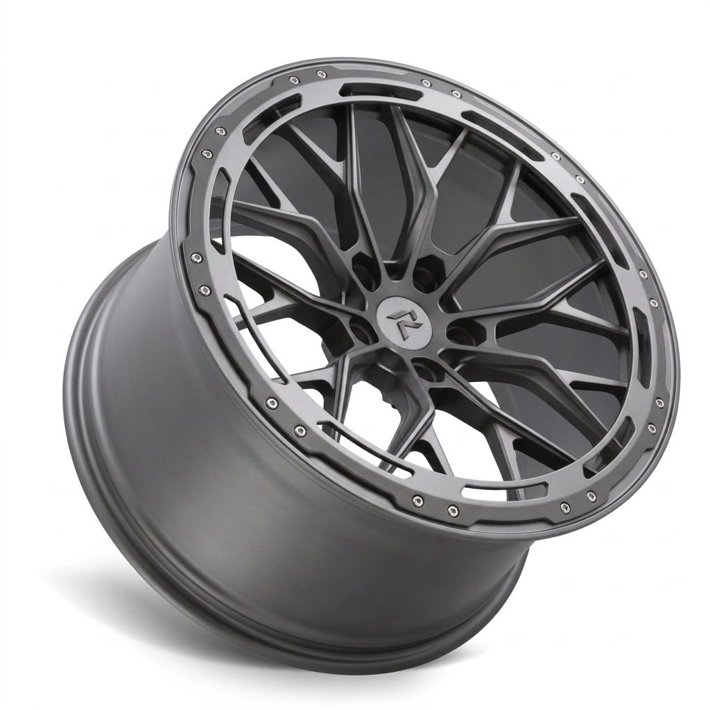 RZR LXXXVII forged wheel — Satin Gunmetal