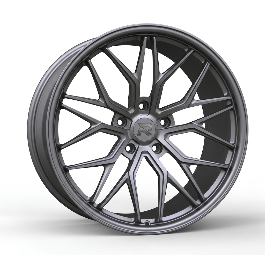RZR CXXXI forged wheel — Satin Gunmetal