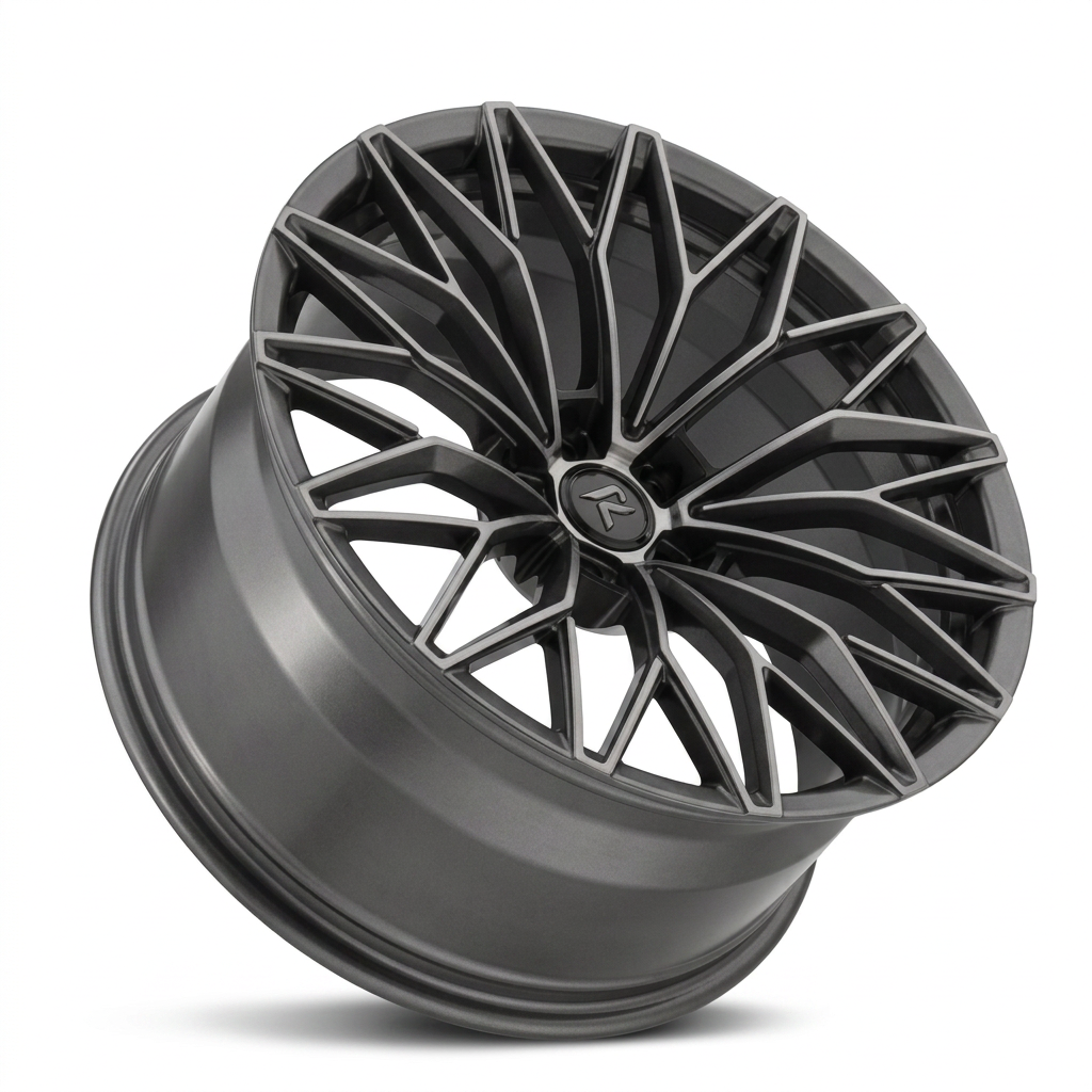 RZR LXXIX forged wheel — Satin Gunmetal