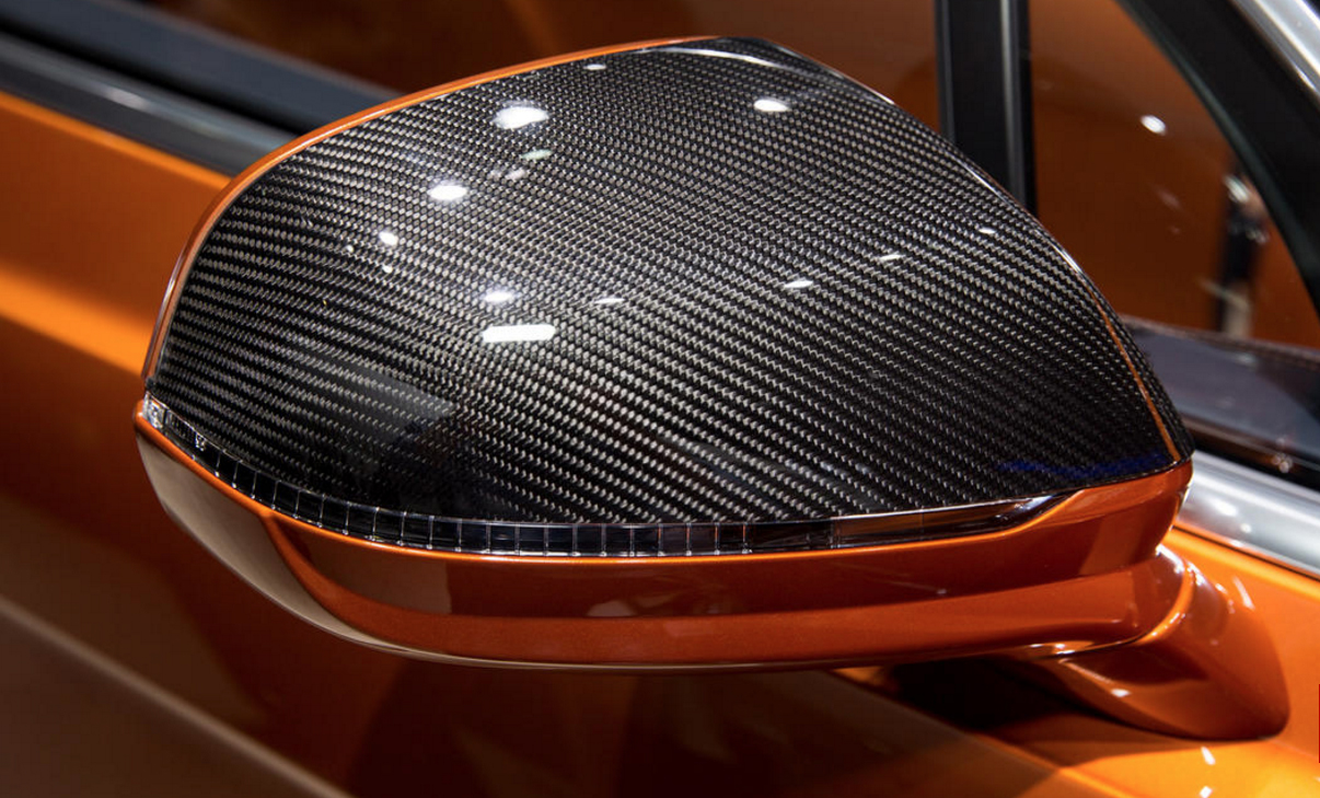 Bentley Bentayga carbon fiber mirror cap