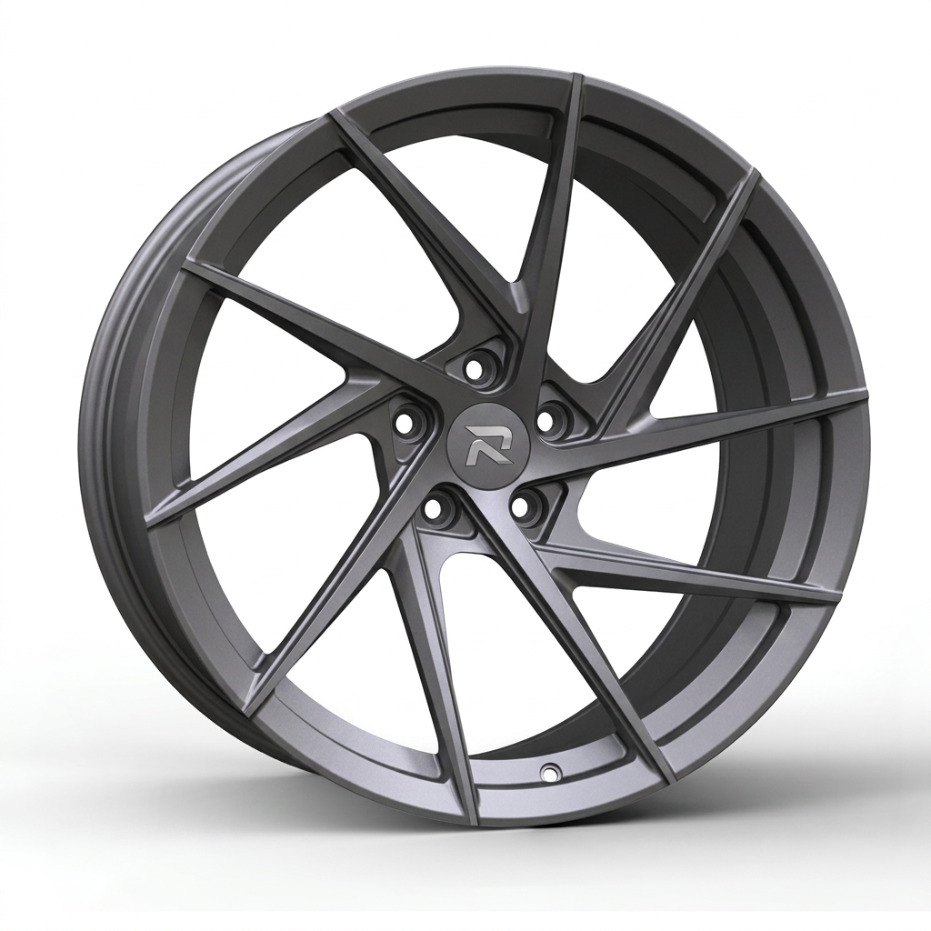 RZR CXI forged wheel — Satin Gunmetal