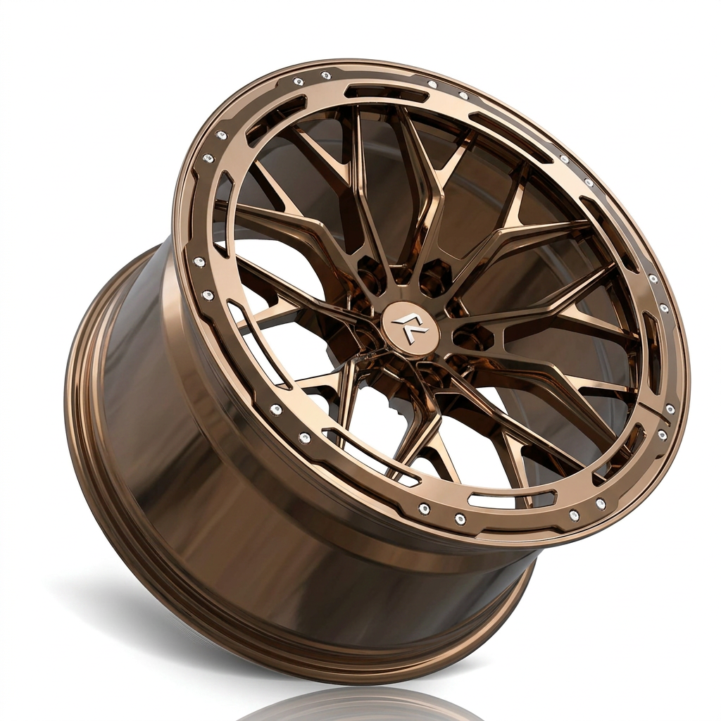 RZR LXXXVII forged wheel — Tinted Bronze Chrome