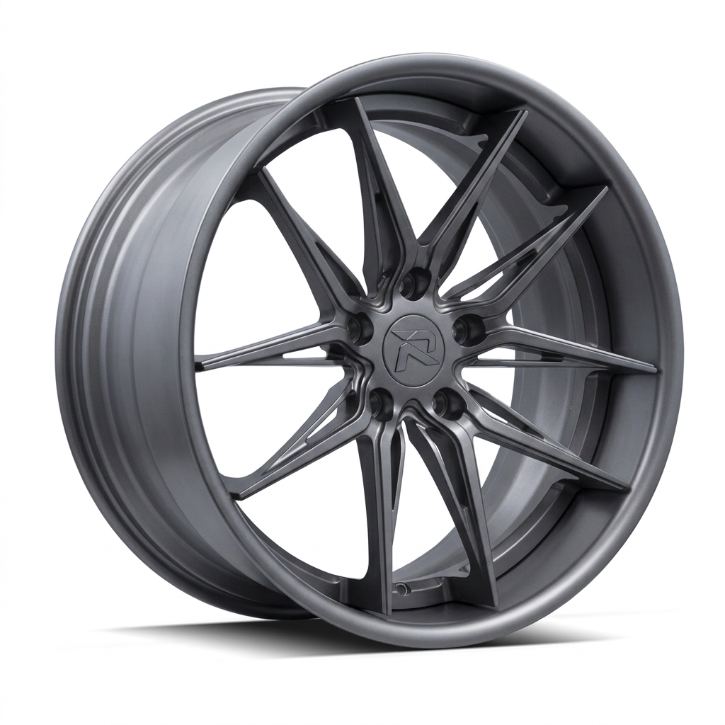 RZR C forged wheel — Satin Gunmetal