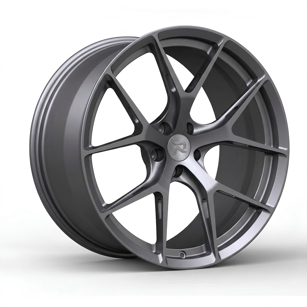 RZR CCI forged wheel — Satin Gunmetal