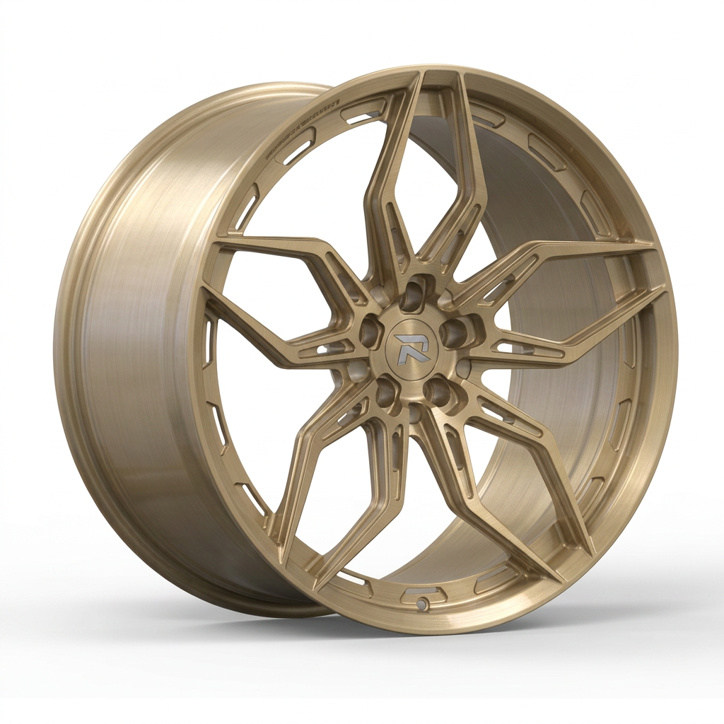 RZR CL forged wheel — Brushed Champagne Gold