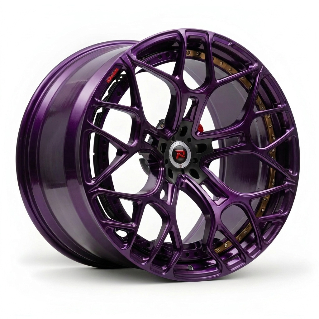 RZR XII forged wheel — Gloss Candy Purple