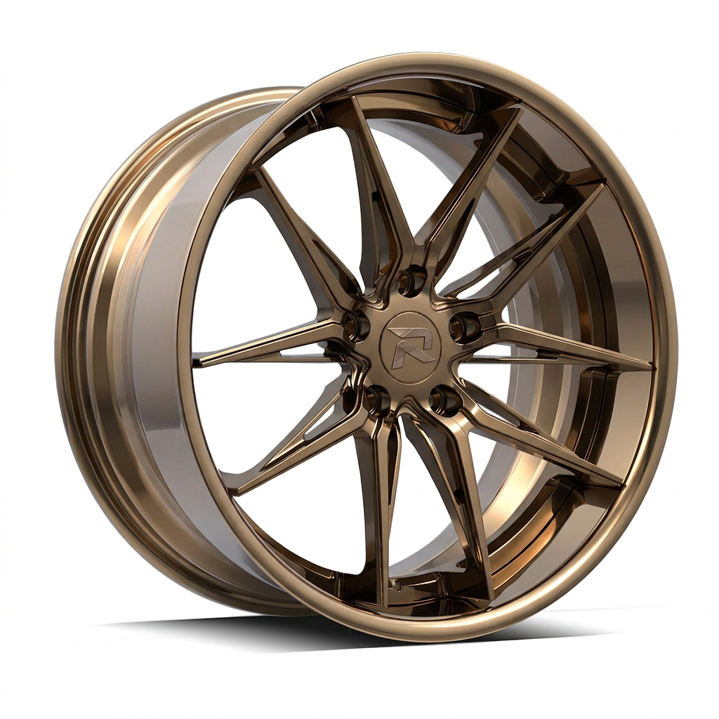 RZR C forged wheel — Tinted Bronze Chrome