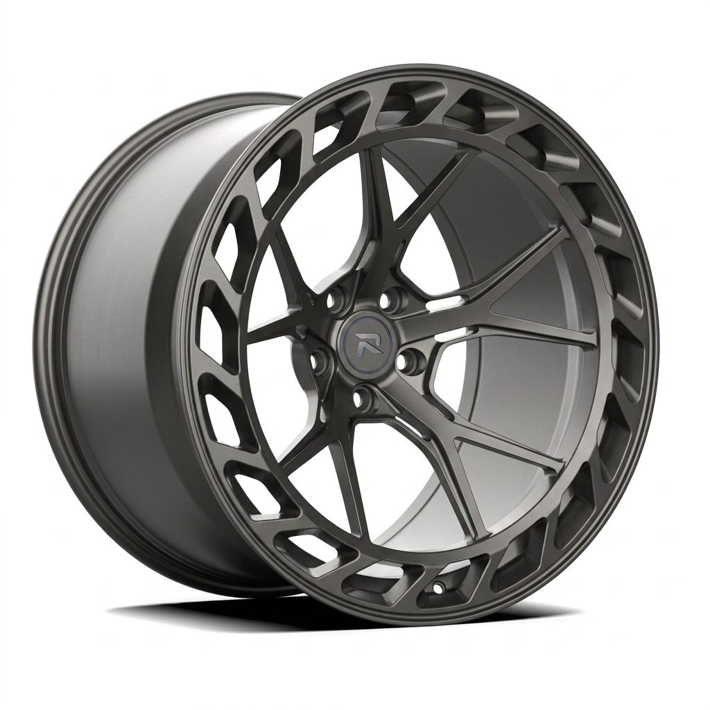 RZR CLXXXV forged wheel — Satin Gunmetal