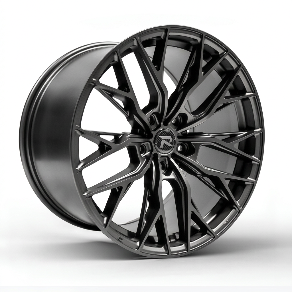 RZR CLV forged wheel — Satin Gunmetal
