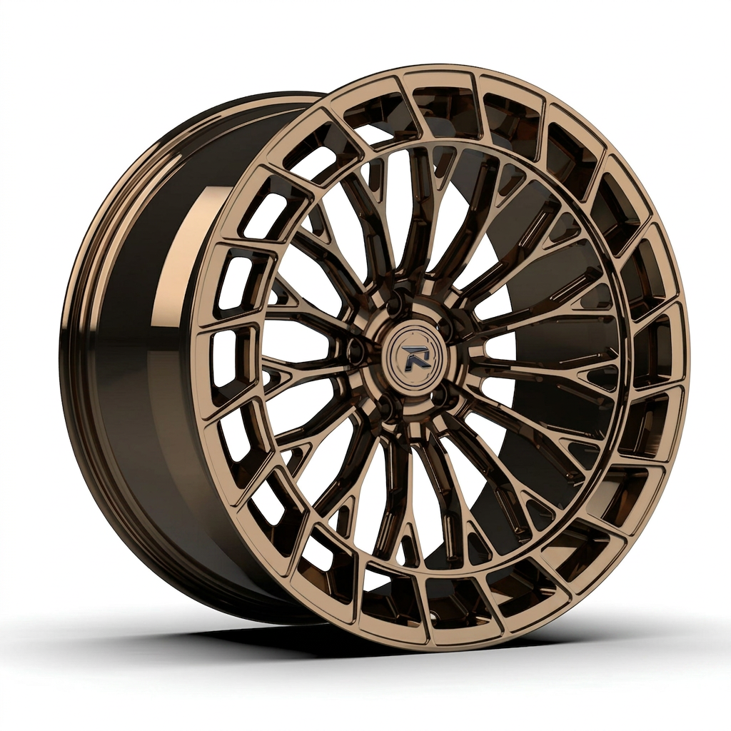 RZR CXIX forged wheel — Tinted Bronze Chrome