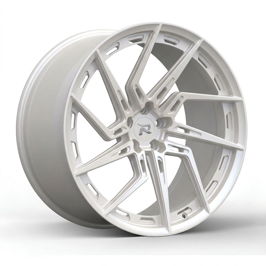 RZR CC forged wheel — Satin White Pearl