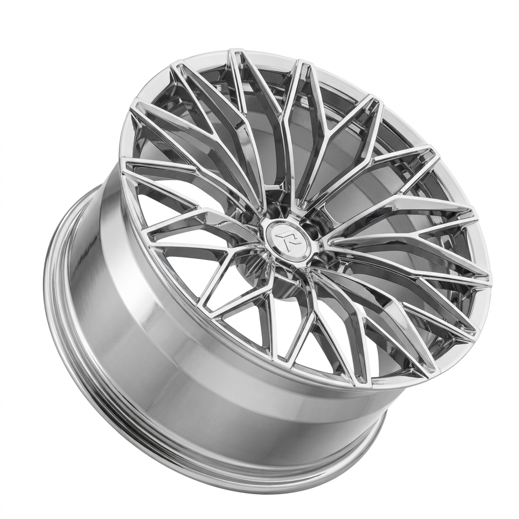 RZR LXXIX forged wheel — Full Polished Chrome