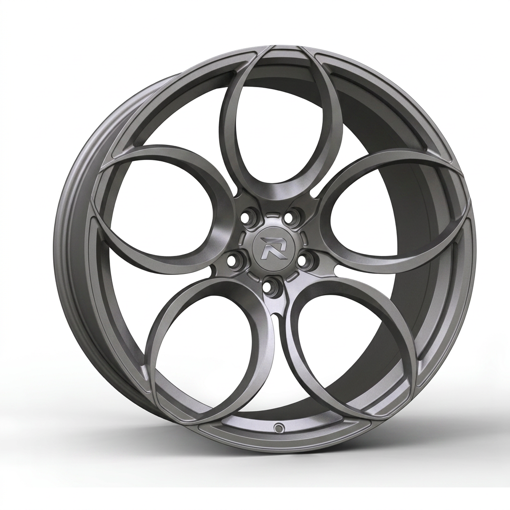 RZR CLXXXIX forged wheel — Satin Titanium Grey