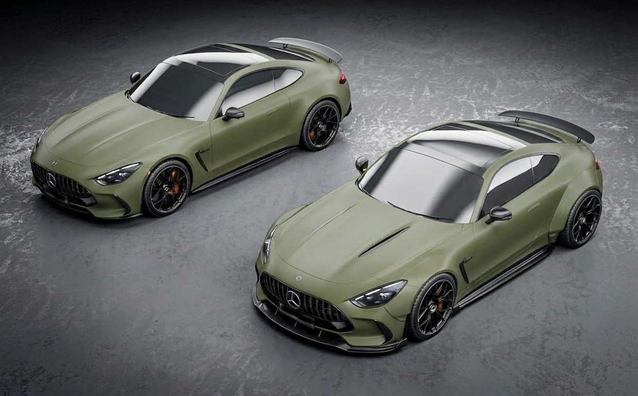 Mercedes Benz Amg Gt C192 Widebody Kit 2023+ by RAZOR TEC — main product photo (carbon fiber aero part)