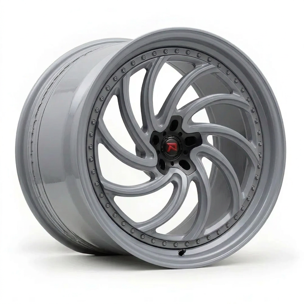 RZR XXIII forged wheel — Gloss Nardo Grey