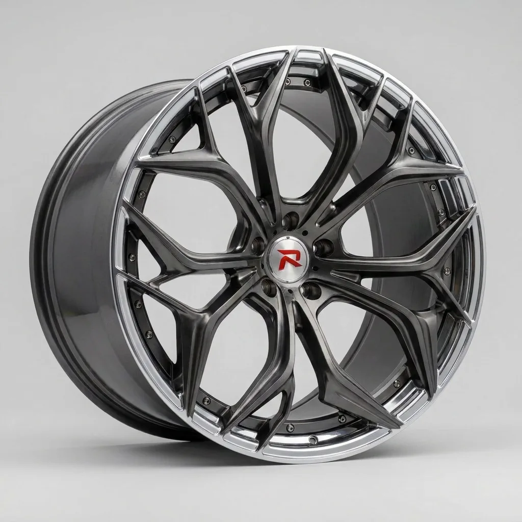 RZR XIX bespoke finish — Gunmetal Metallic / Polished Lip