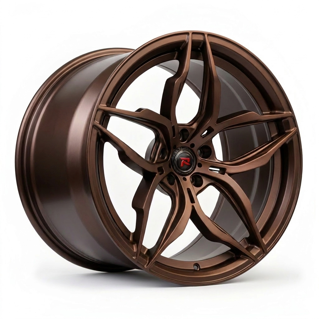 RZR XVI forged wheel — Satin Dark Bronze