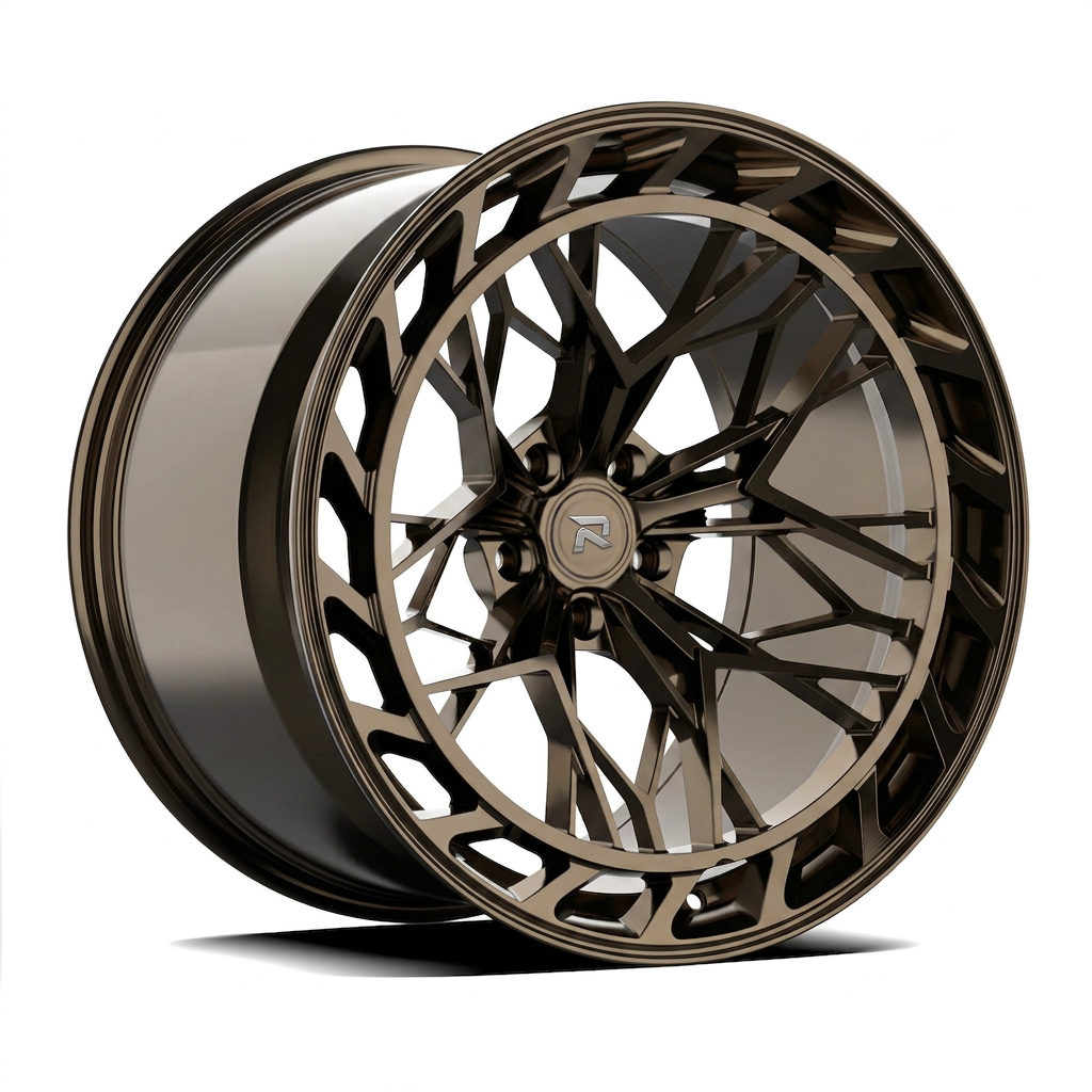 RZR CLXIX forged wheel — Tinted Bronze Chrome