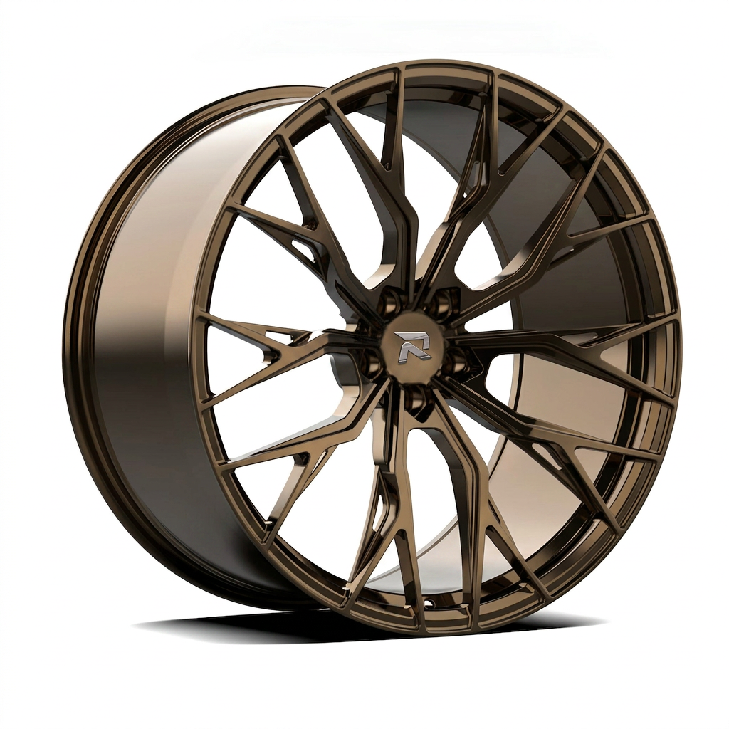 RZR CCII forged wheel — Tinted Bronze Chrome