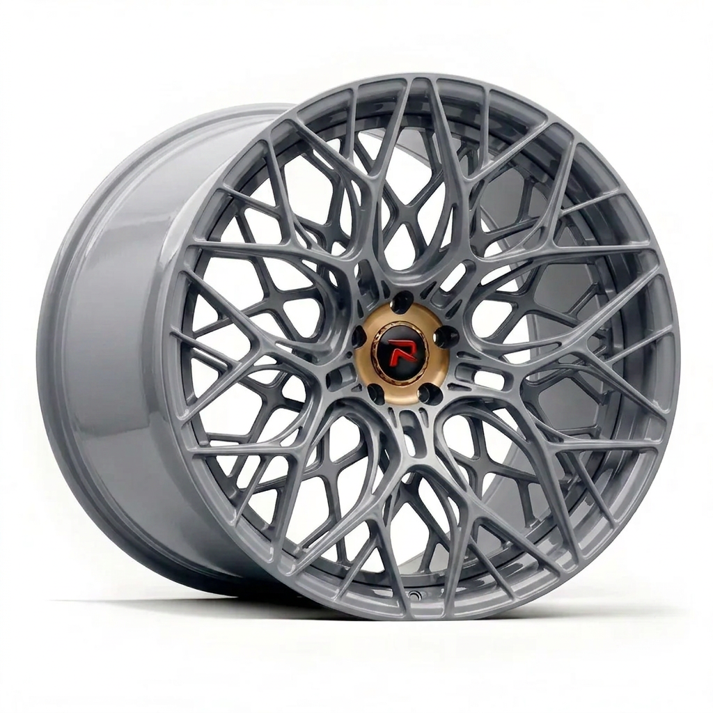 RZR LIII forged wheel — Gloss Nardo Grey