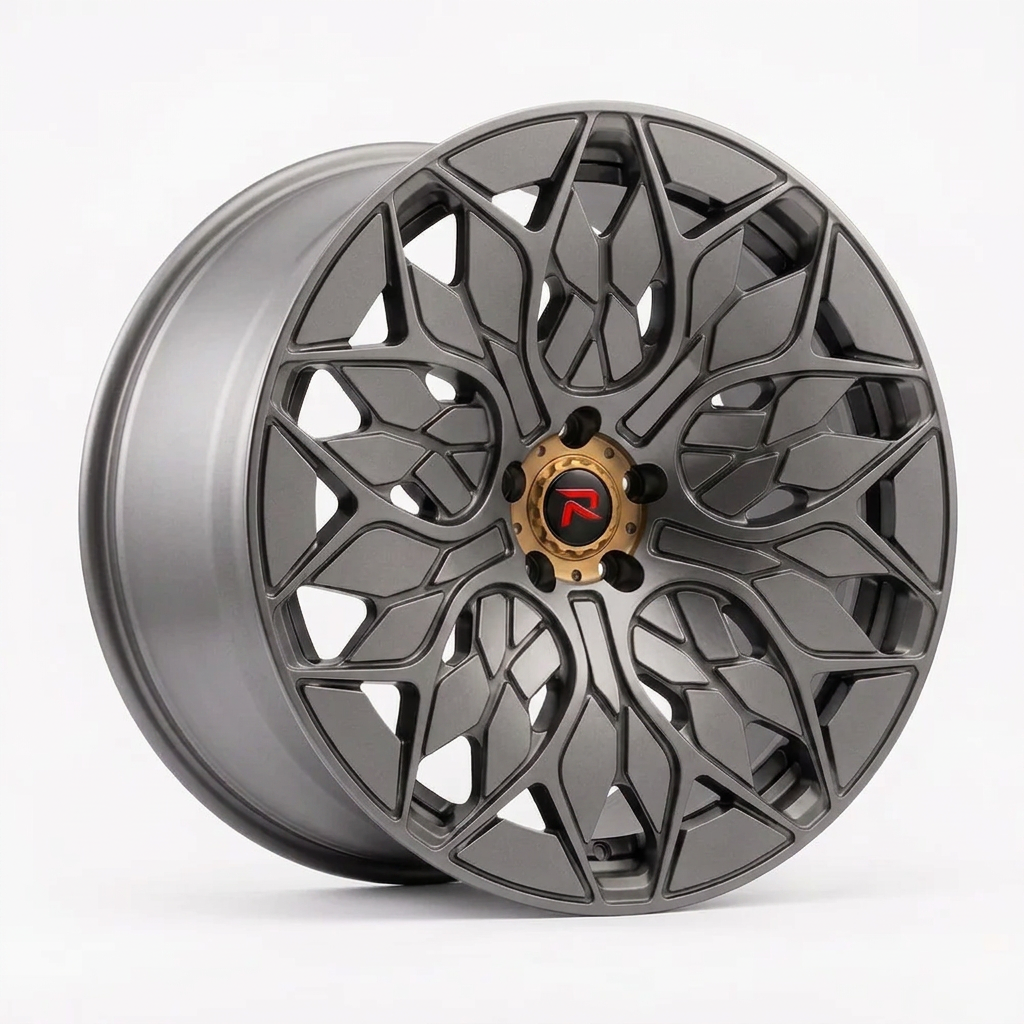 RZR L forged wheel — Satin Gunmetal