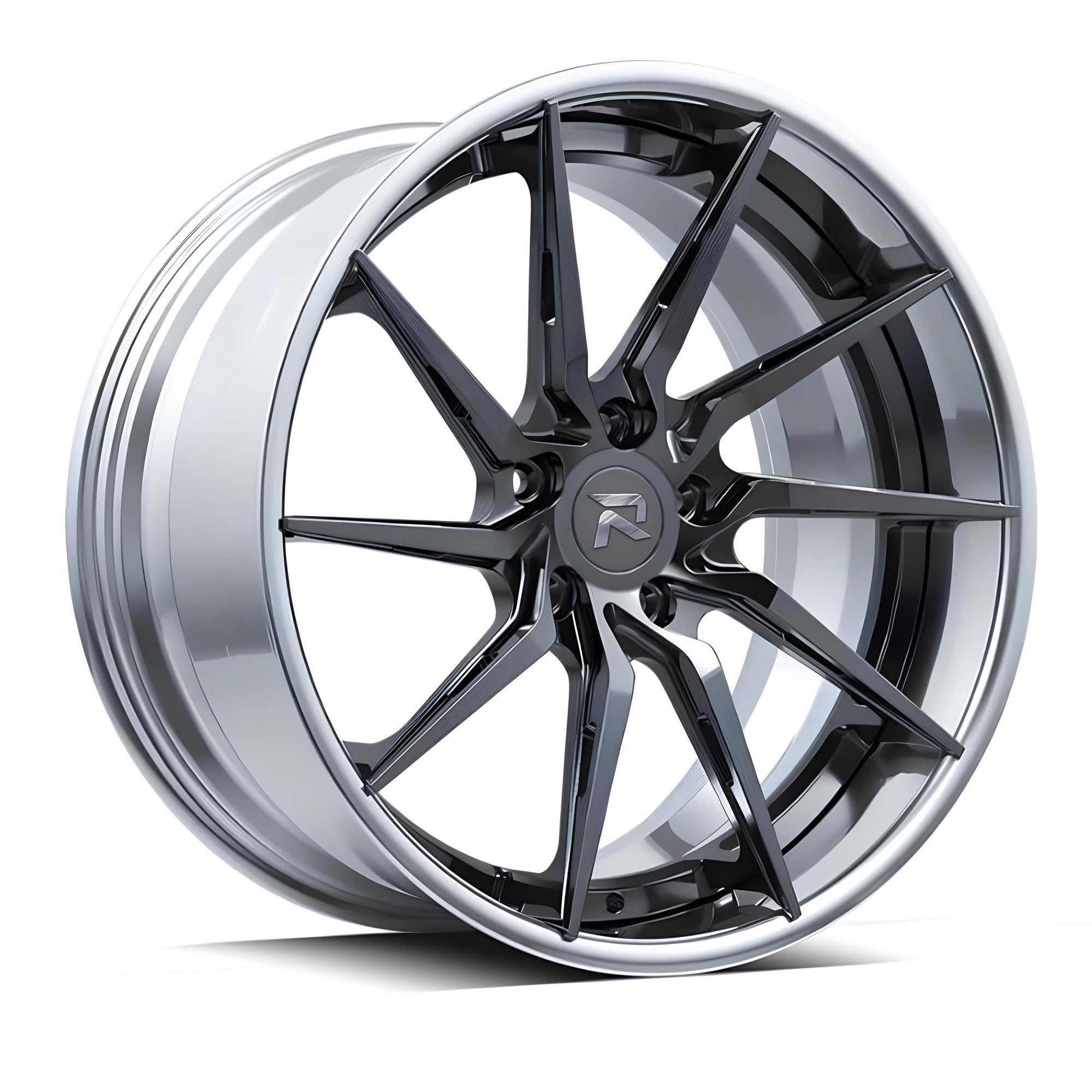 RZR XCIV forged wheel for Lamborghini Aventador — A wider five-star blade design.