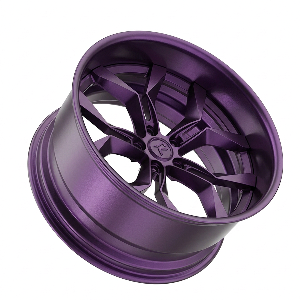 RZR LIX forged wheel — Satin Purple Metallic
