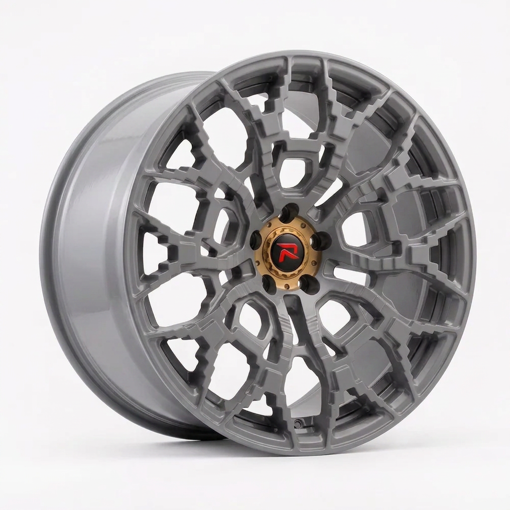 RZR XLIX forged wheel — Gloss Nardo Grey