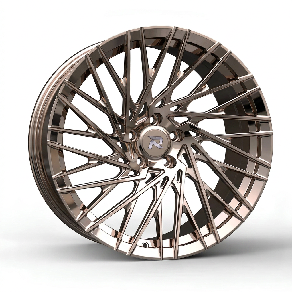 RZR CXCV forged wheel — Tinted Bronze Chrome
