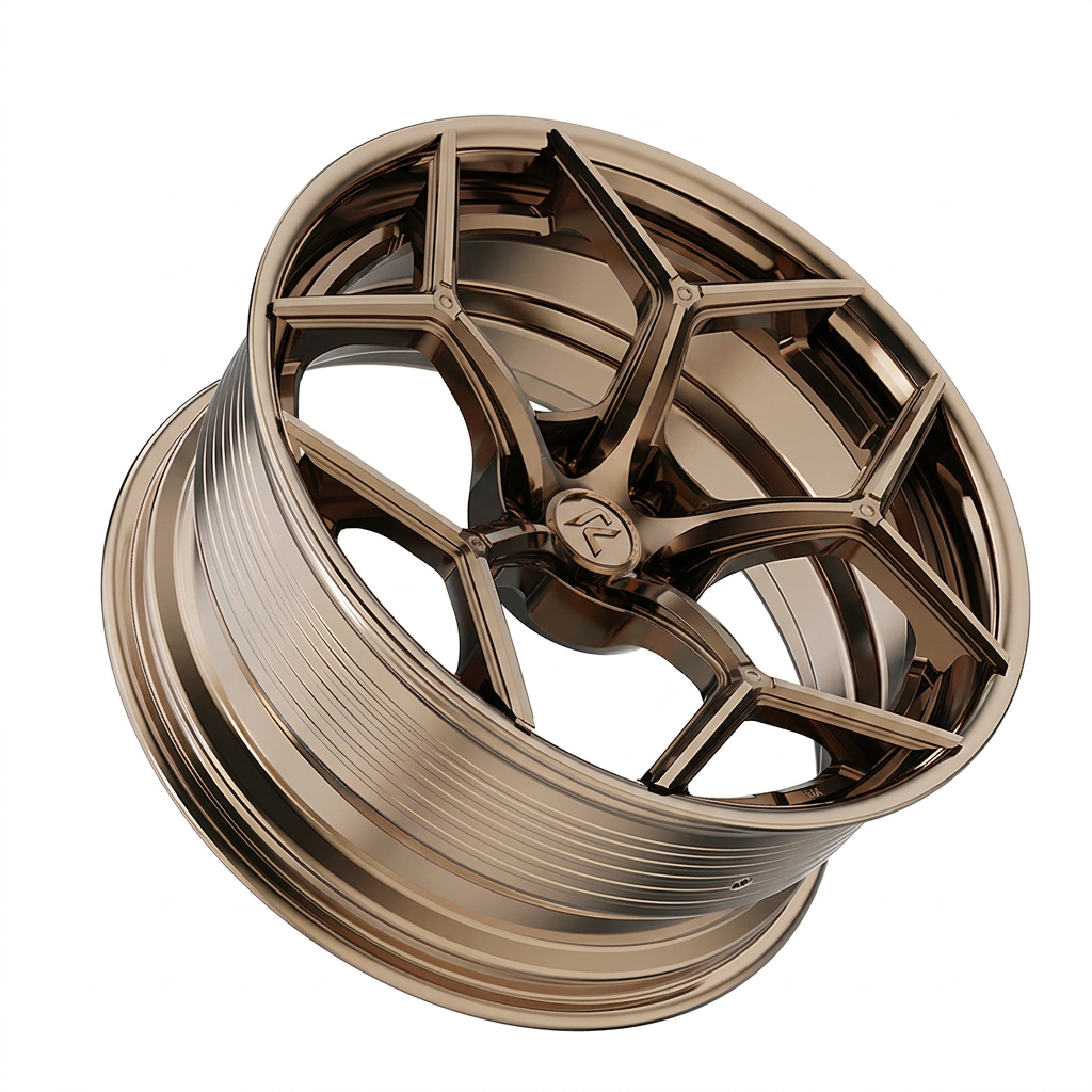 RZR LXI forged wheel — Tinted Bronze Chrome
