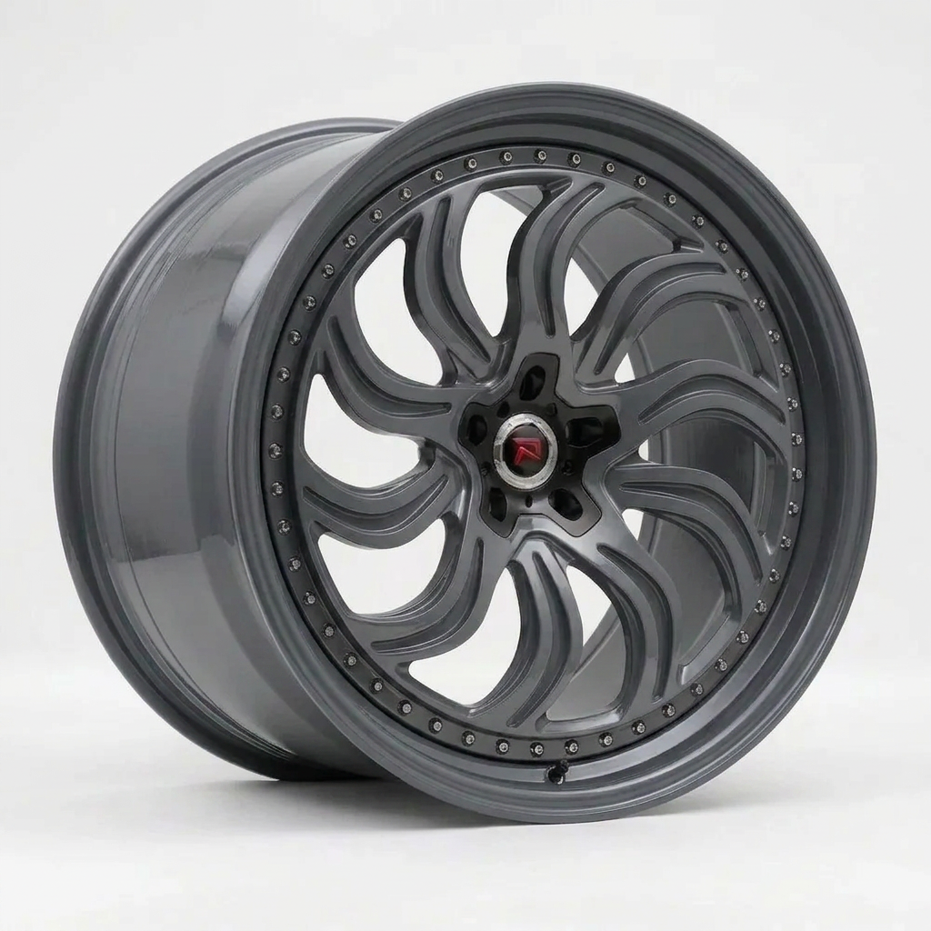 RZR XXXIII forged wheel — Gloss Nardo Grey