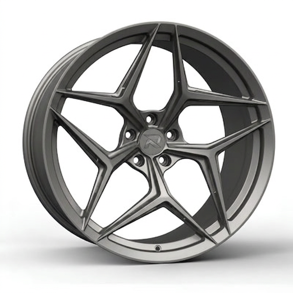 RZR CLXII forged wheel — Satin Gunmetal