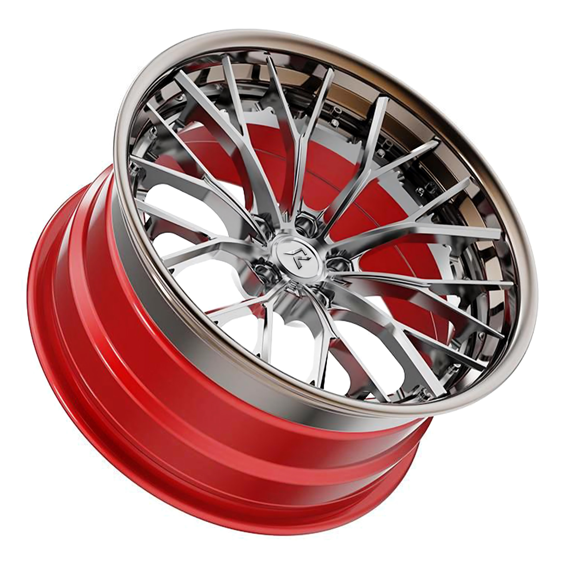 RZR III wheel fitment guide by RAZOR TEC — A wide split five-spoke design with a heavy central hub.