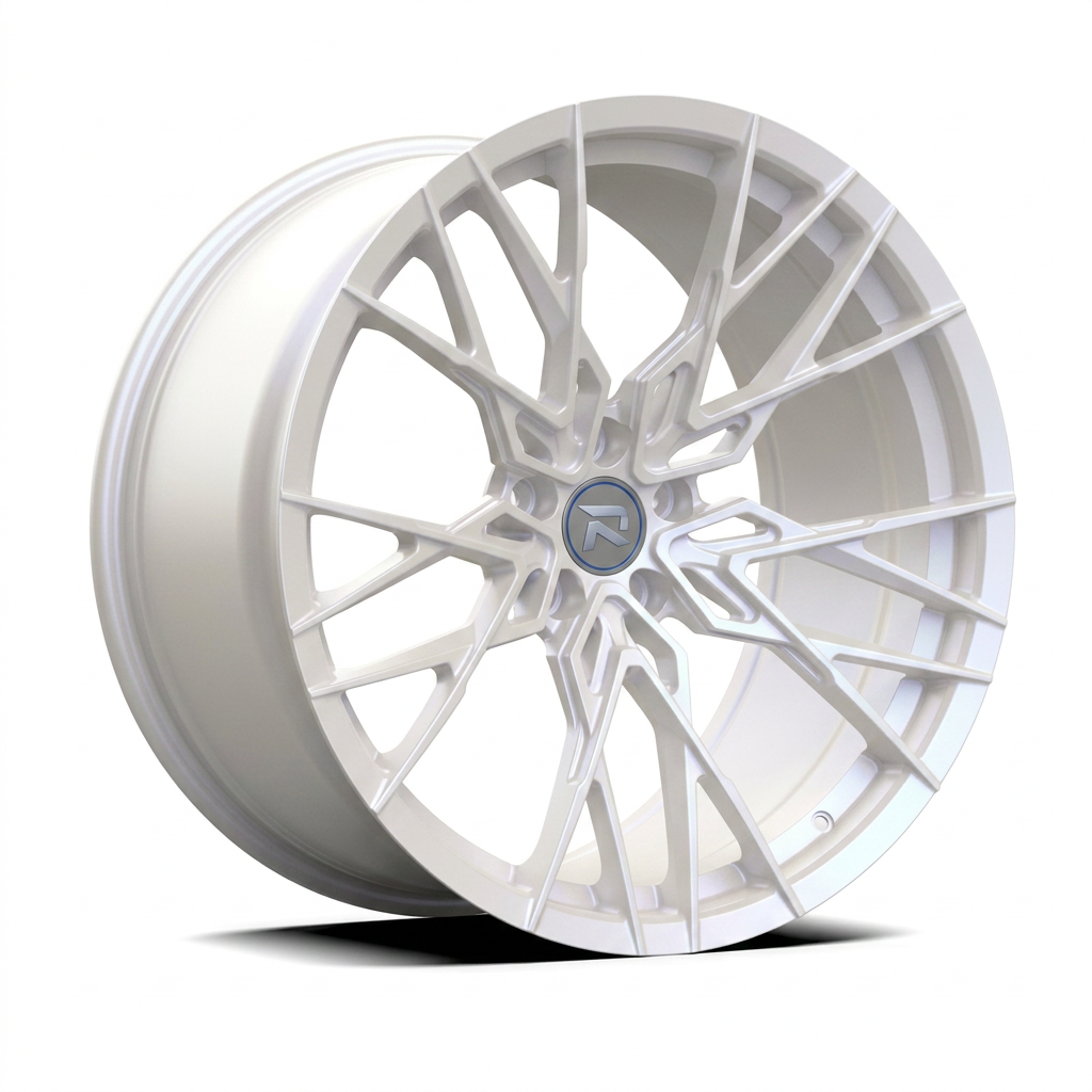 RZR CXLII forged wheel — Satin White Pearl