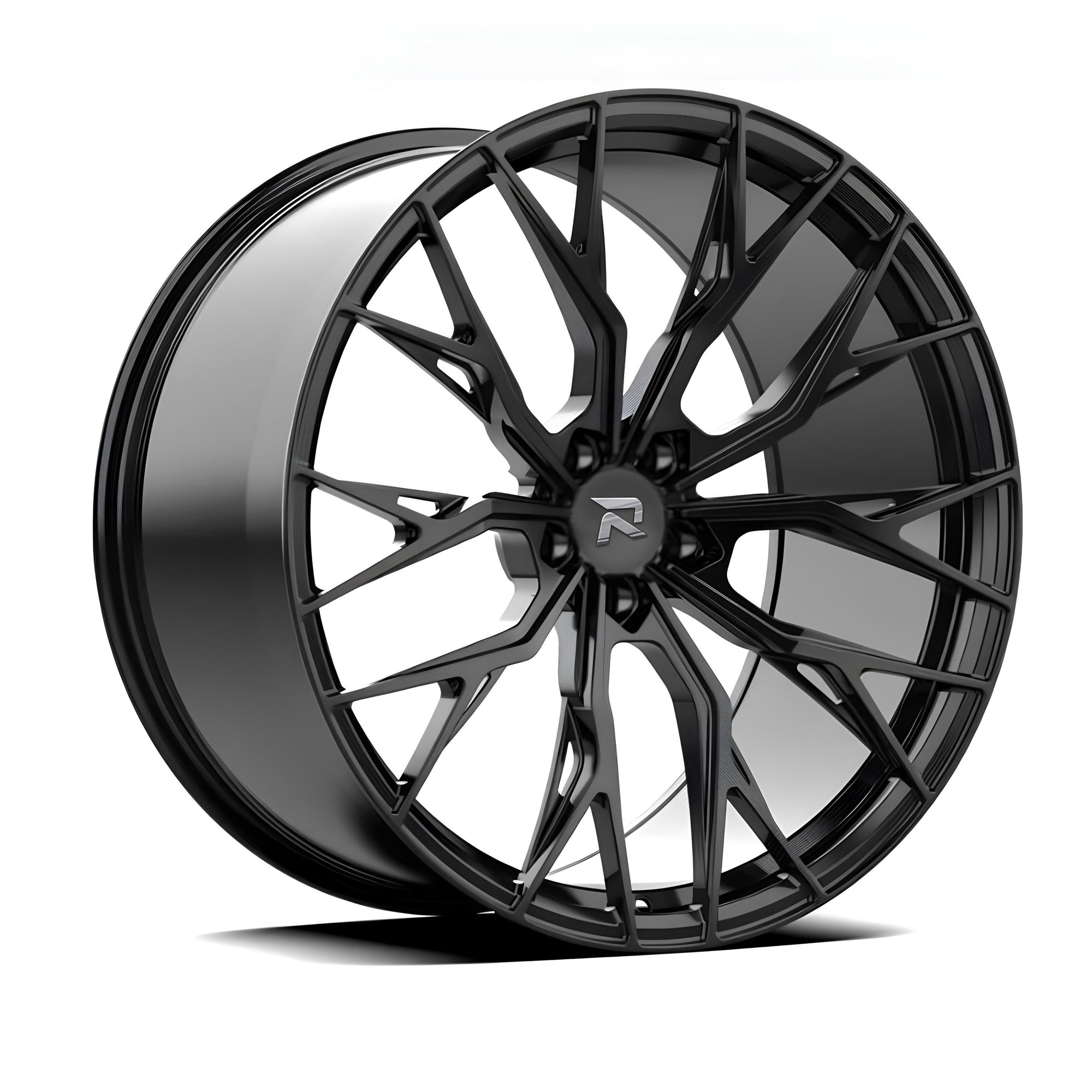 RZR CCII forged wheel for Mercedes-Benz S-Class (W223) — A solid disc with center rings.